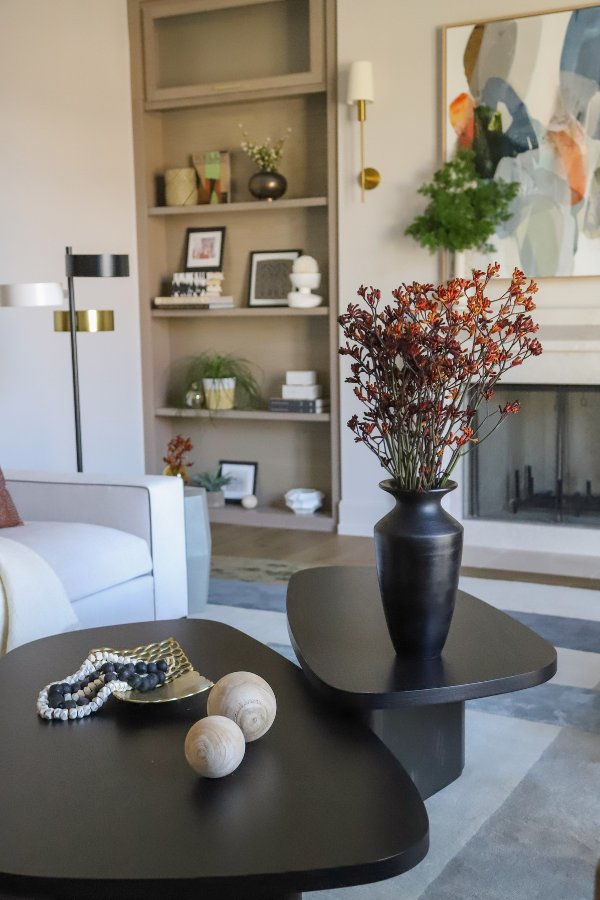 a stunning interior design vignette