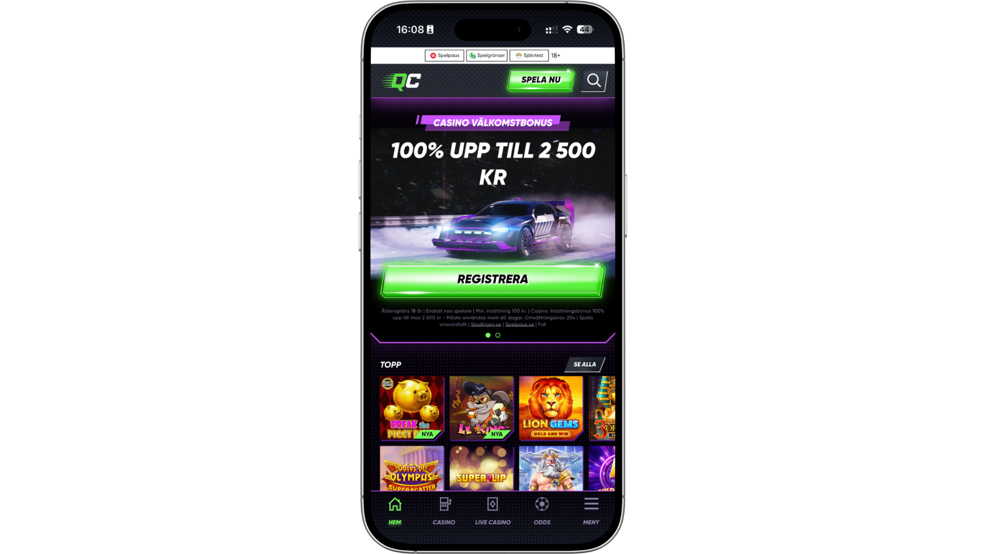 Quick casino app