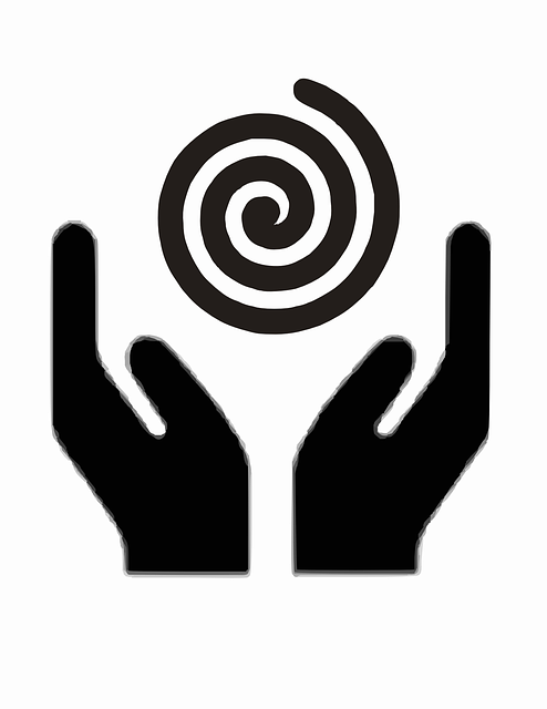spirituality, spiral, hands
