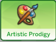 Artistic Prodigy Trait