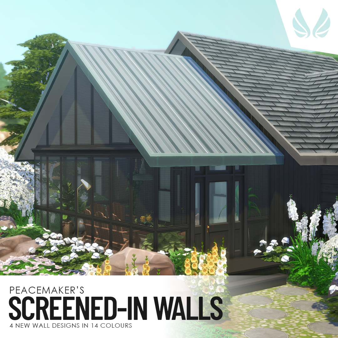 Screened-In Porch Walls 