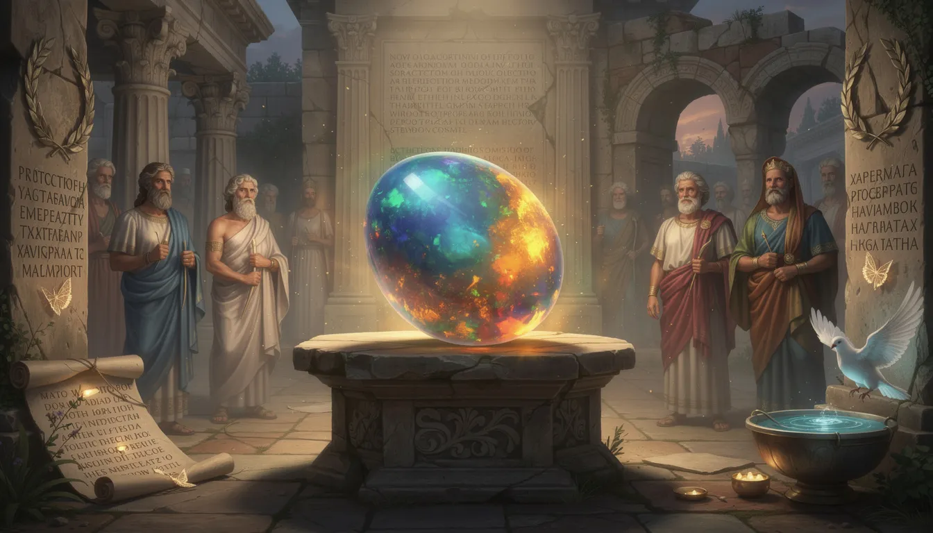 The image features a stunning collection of opal jewellery, showcasing various opal gemstones in vibrant rainbow hues. Each piece, including opal earrings and pendants, highlights the opal birthstone's captivating flashes of colour, making it a perfect gift for those born in October.