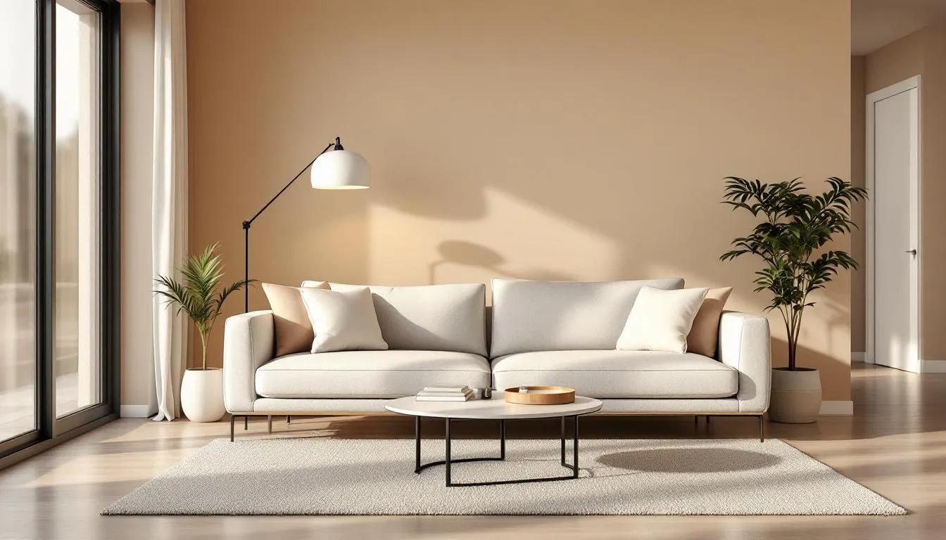 A clean and organized living room showcasing the benefits of trustworthy housekeeping services.
