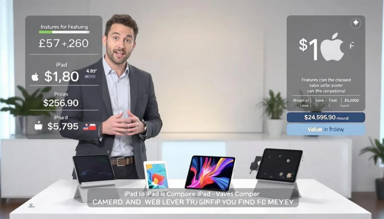 Budget et rapport qualit&eacute;-prix des iPads.