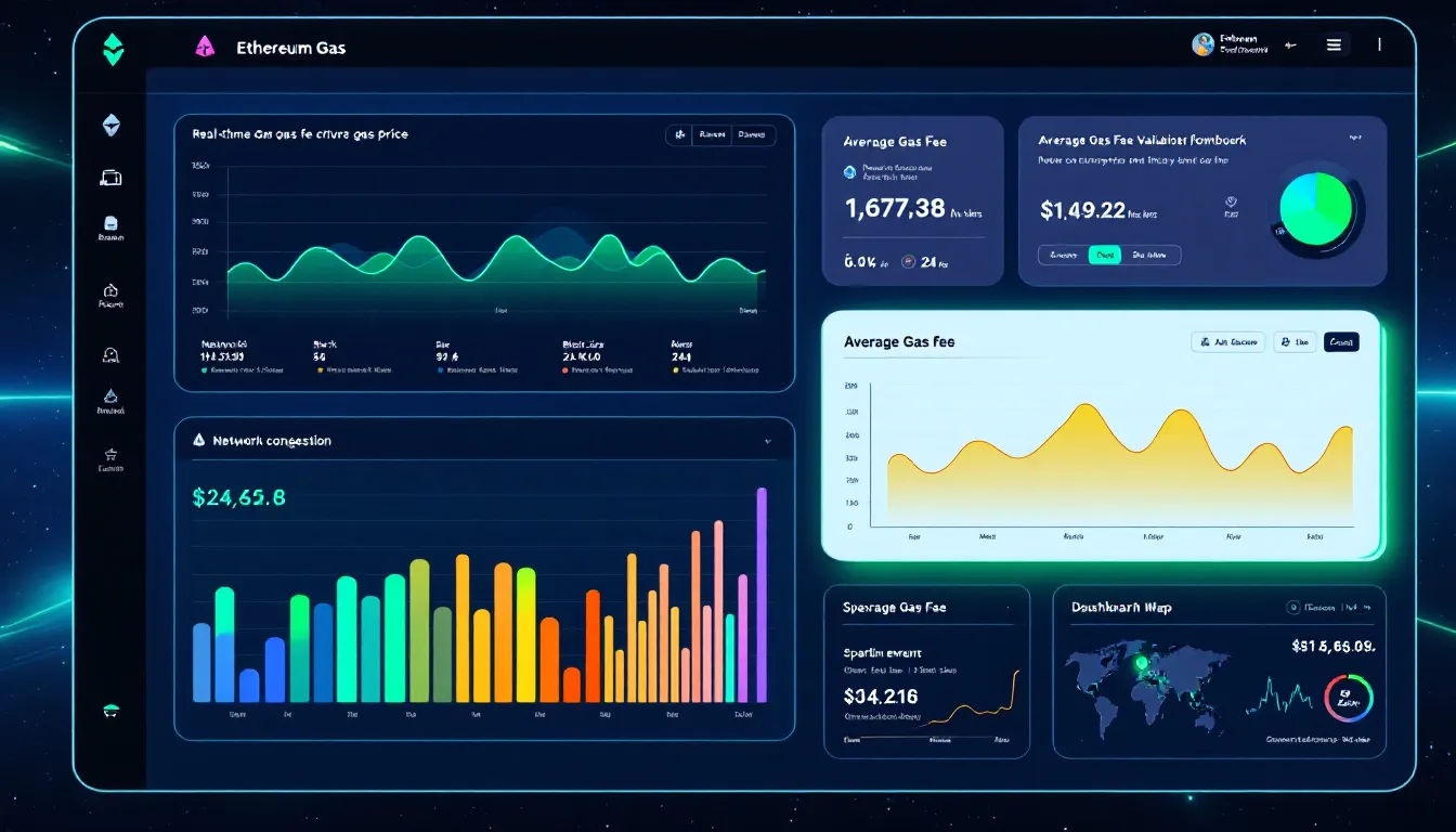 Factors influencing Ethereum gas fee variability.