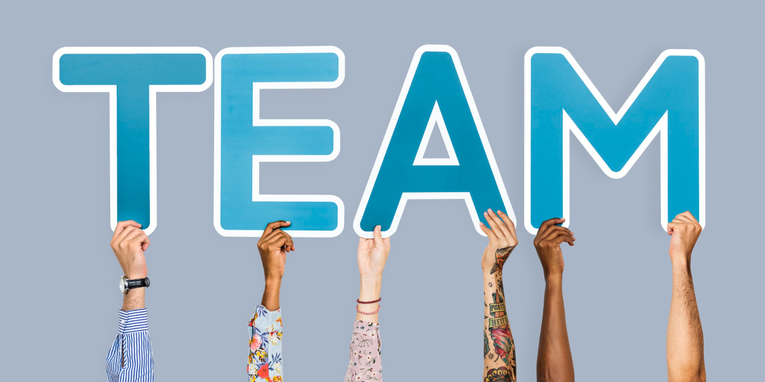 Le terme team est affiché