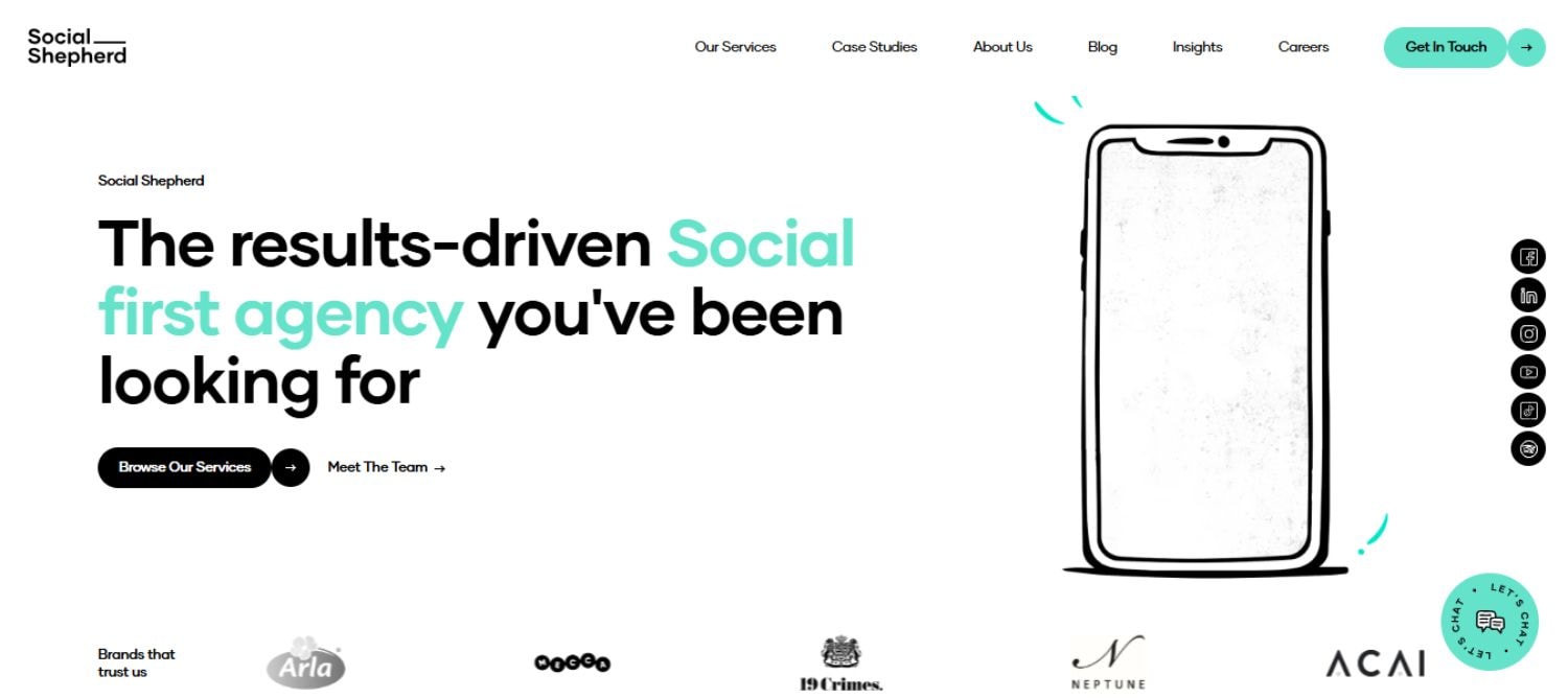 The Social Shepherd: Performance-Driven Social Media Content Marketing Agency