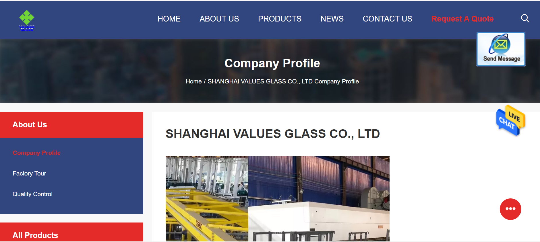 Shanghai Values ​​Glass Co., Ltd.