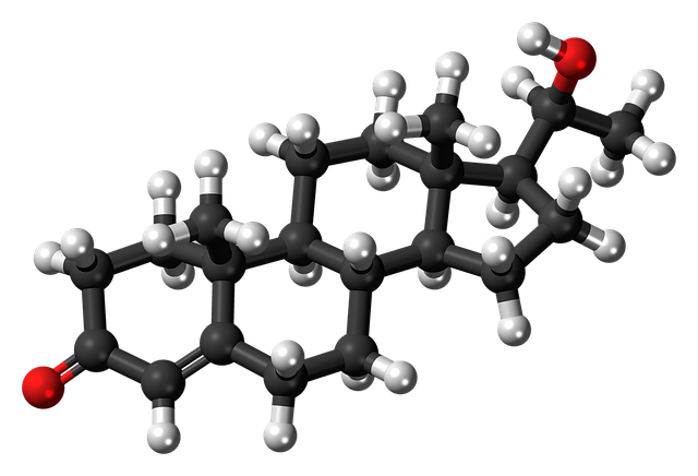 dihydroprogesterone, molecule, steroid