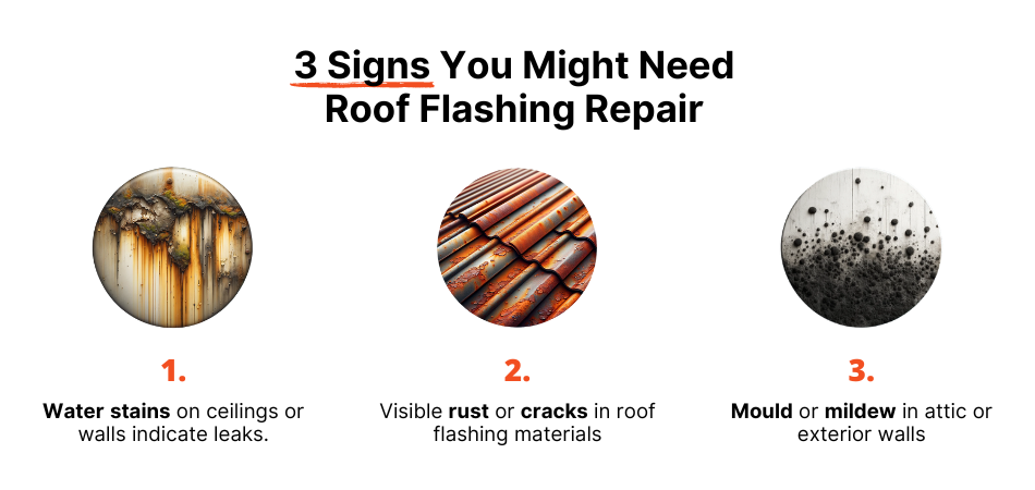 3 signs you might need roof flashing repair