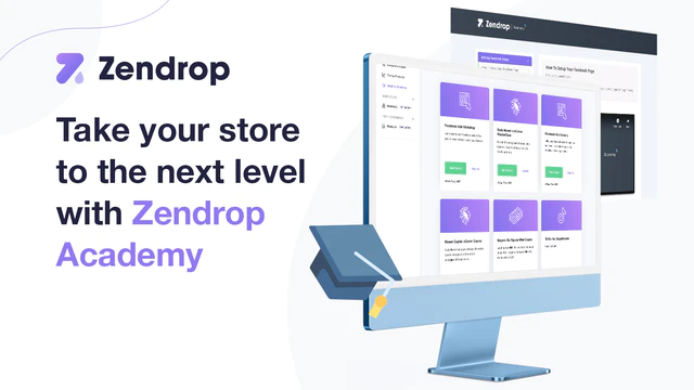 zendrop review - zendrop academy screenshot