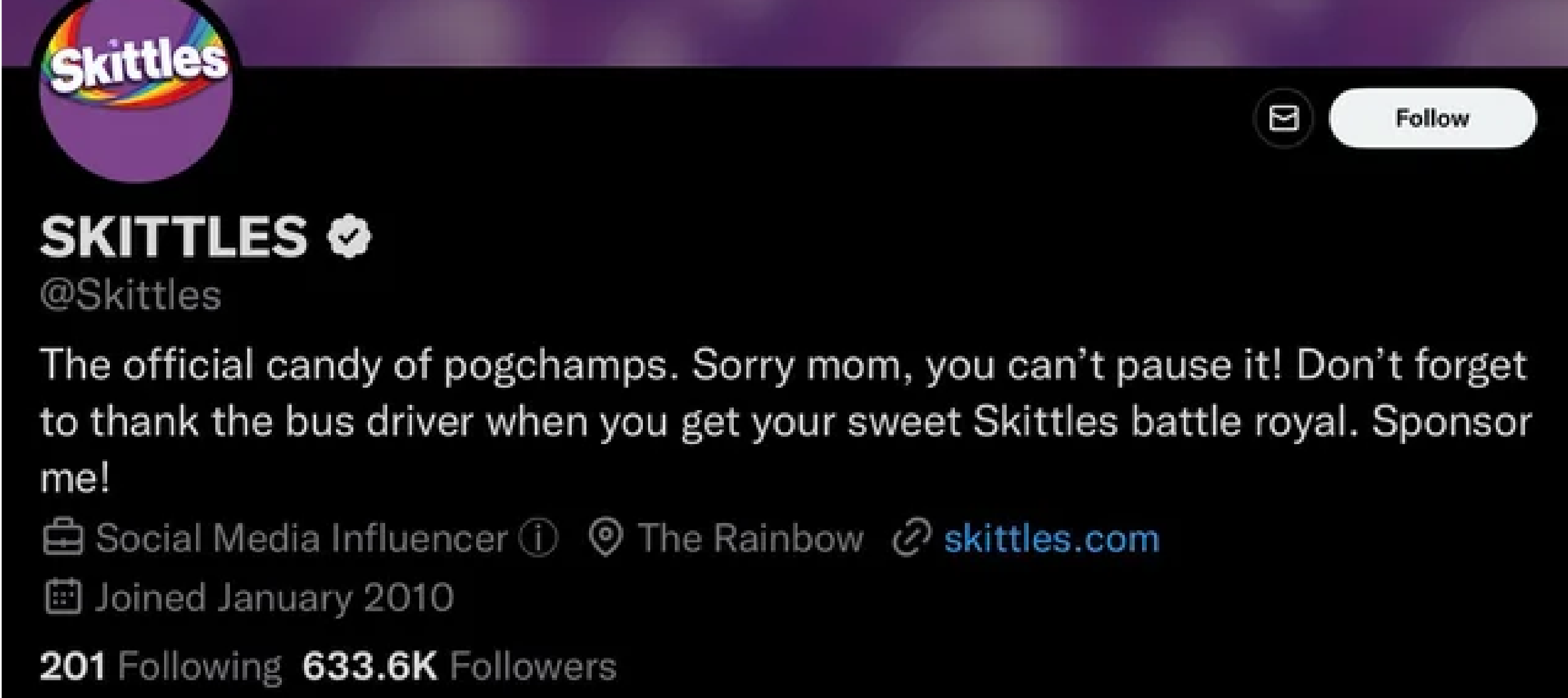 The Skittles Twitter Fail