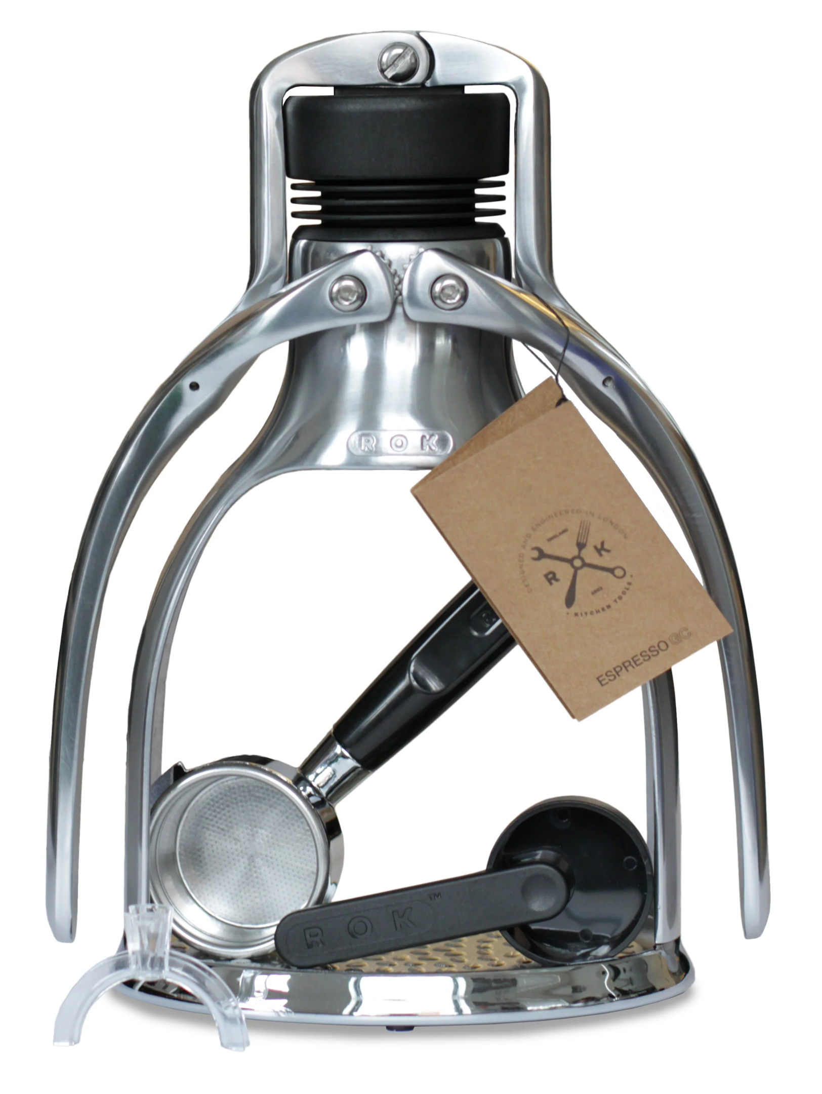 ROK Coffee Portable Espresso Maker - Durable Glass Composite Construction