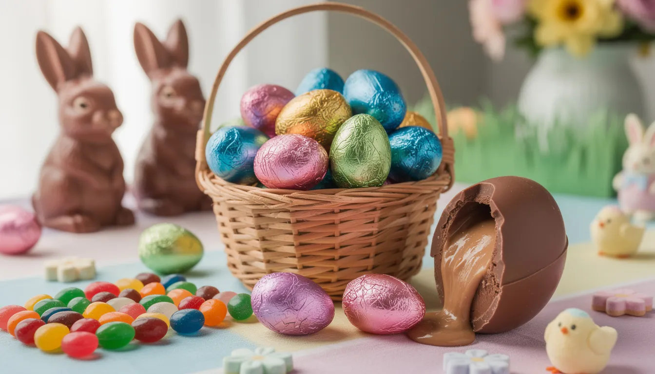 Easer chocolates, submitted your order early is a good idea for free shipping