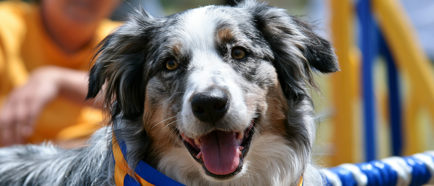 Dog agility competitions