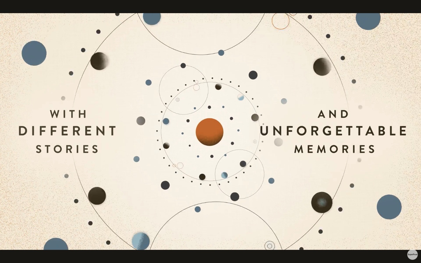 SI JIN Bali Farewell Motion Graphics Video by Superpixel.