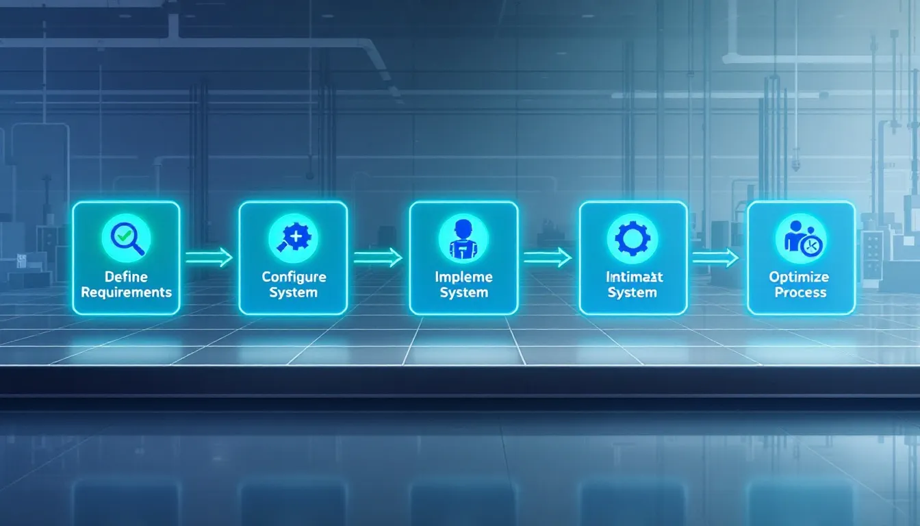 Benefits of MES implementation in manufacturing.