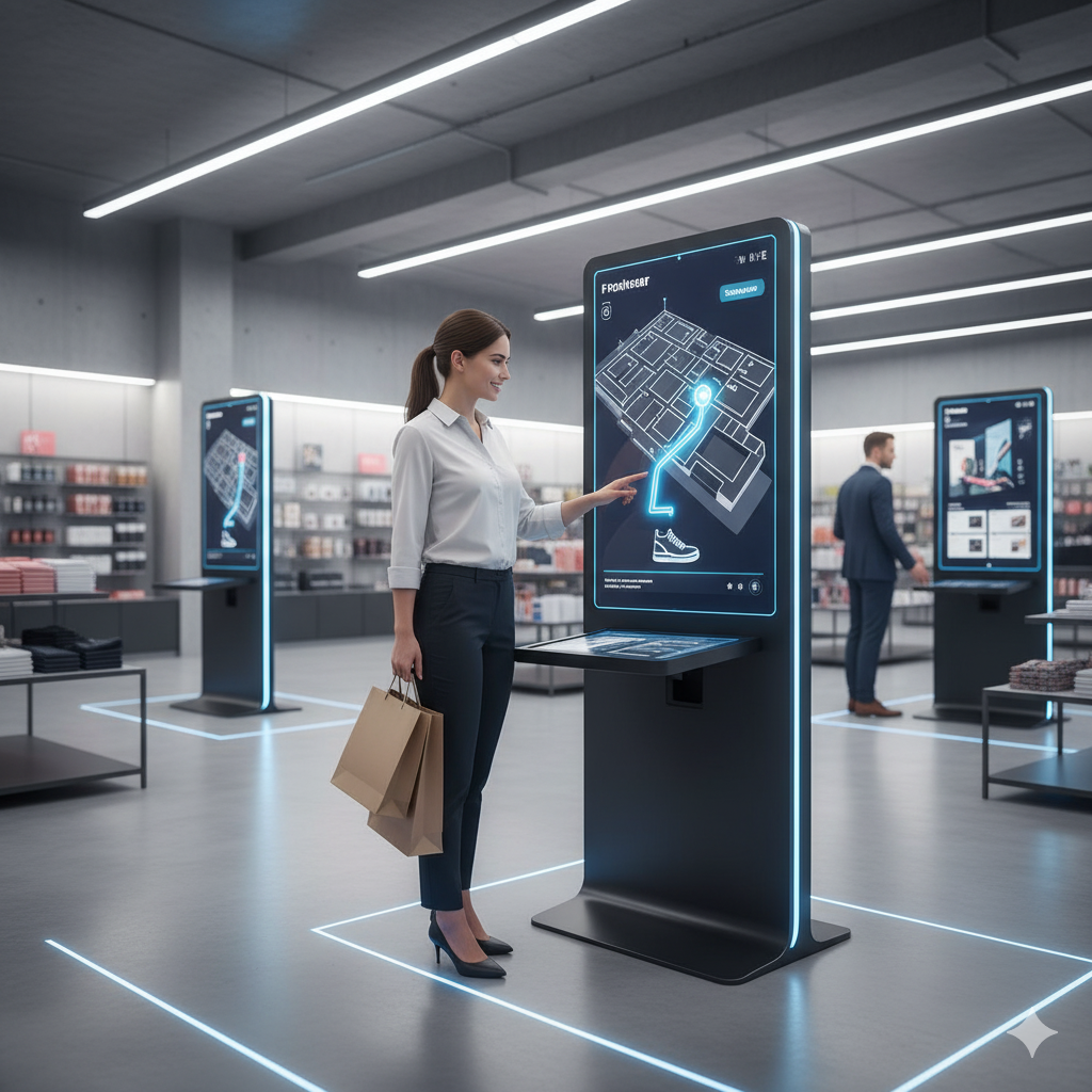 How to Use Interactive Retail Kiosks? 2 navigating the store with ease