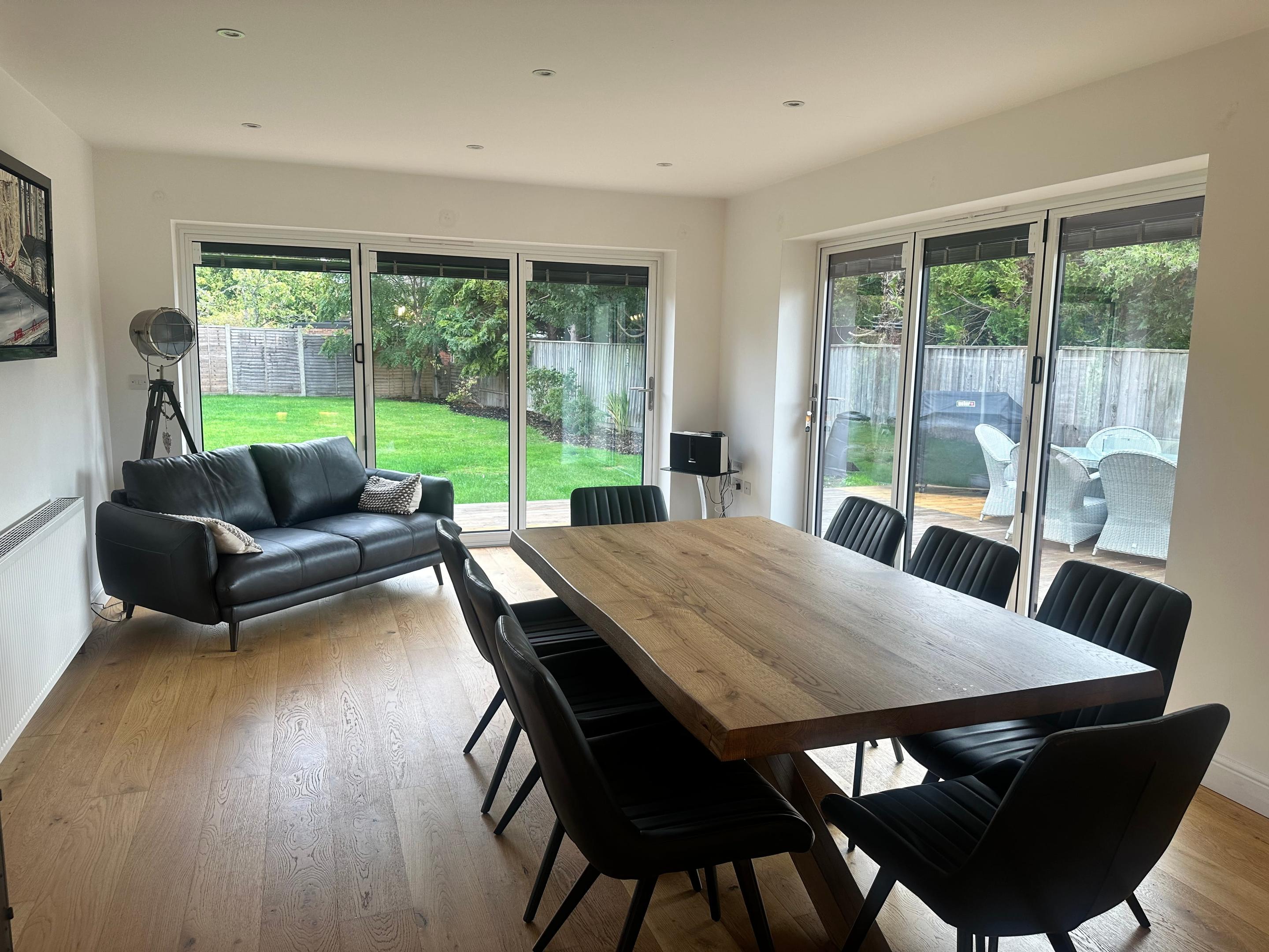 integral blinds in bifold doors