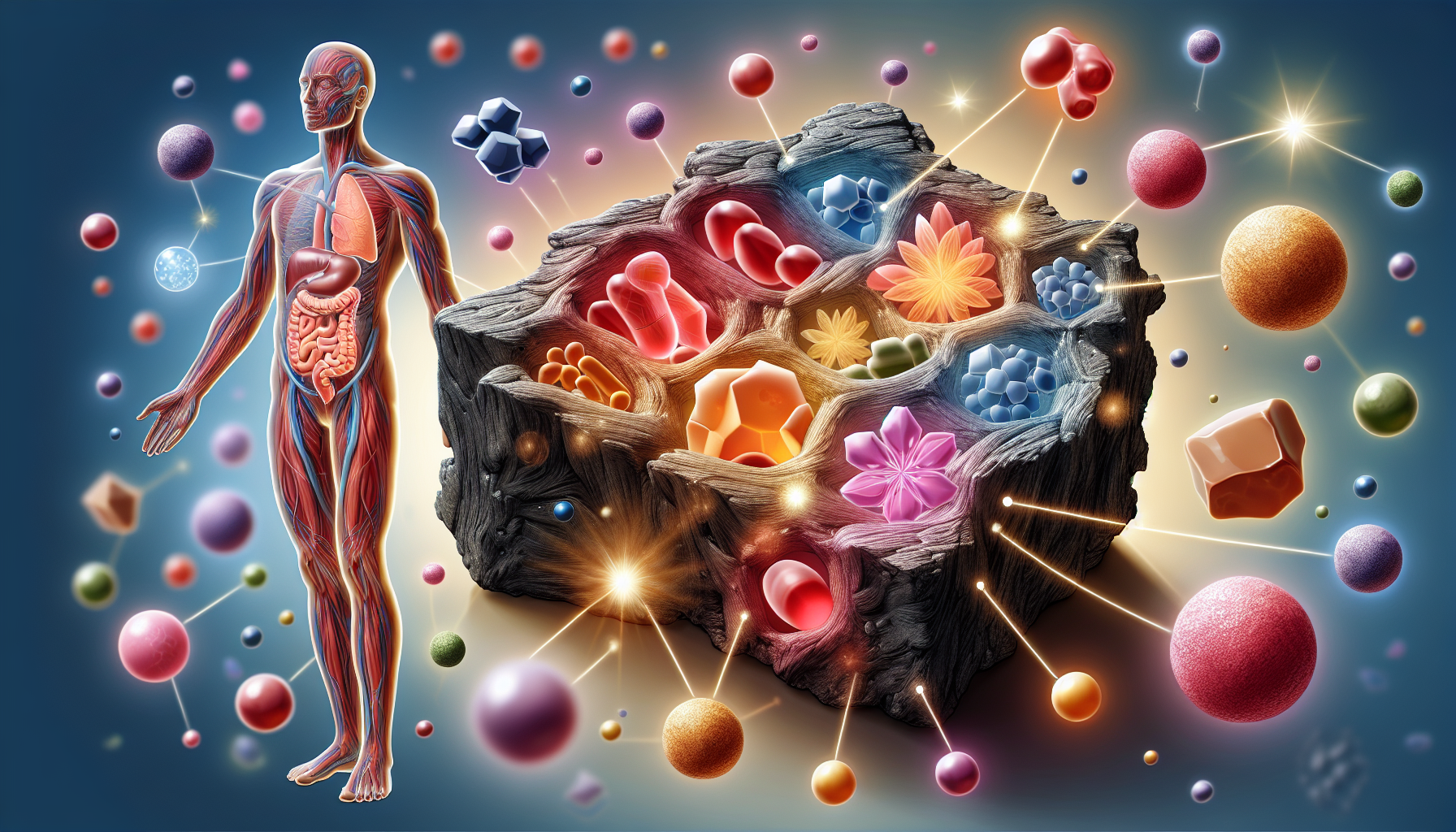 Illustration of natural compounds with antioxidant properties