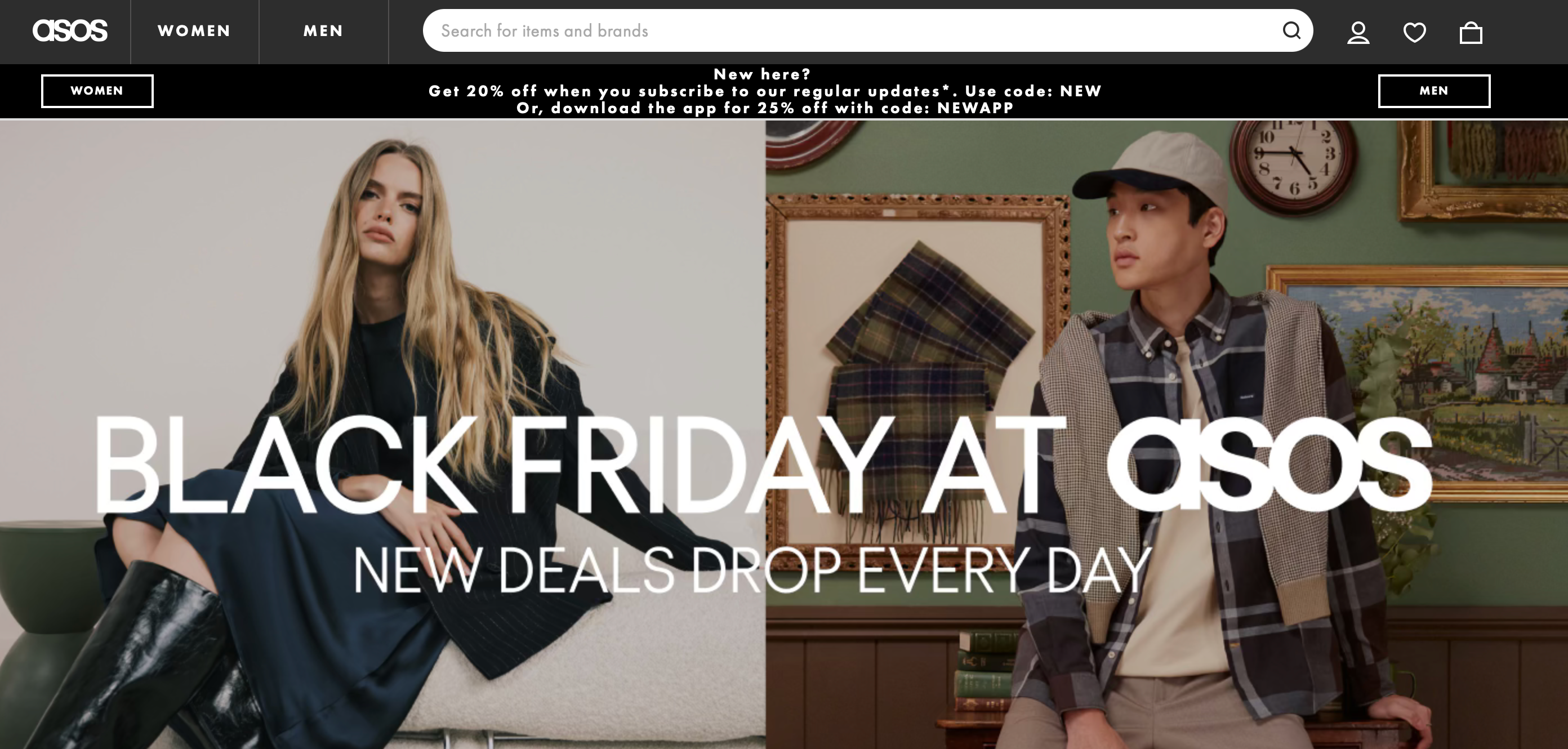 uk online clothing stores - ASOS