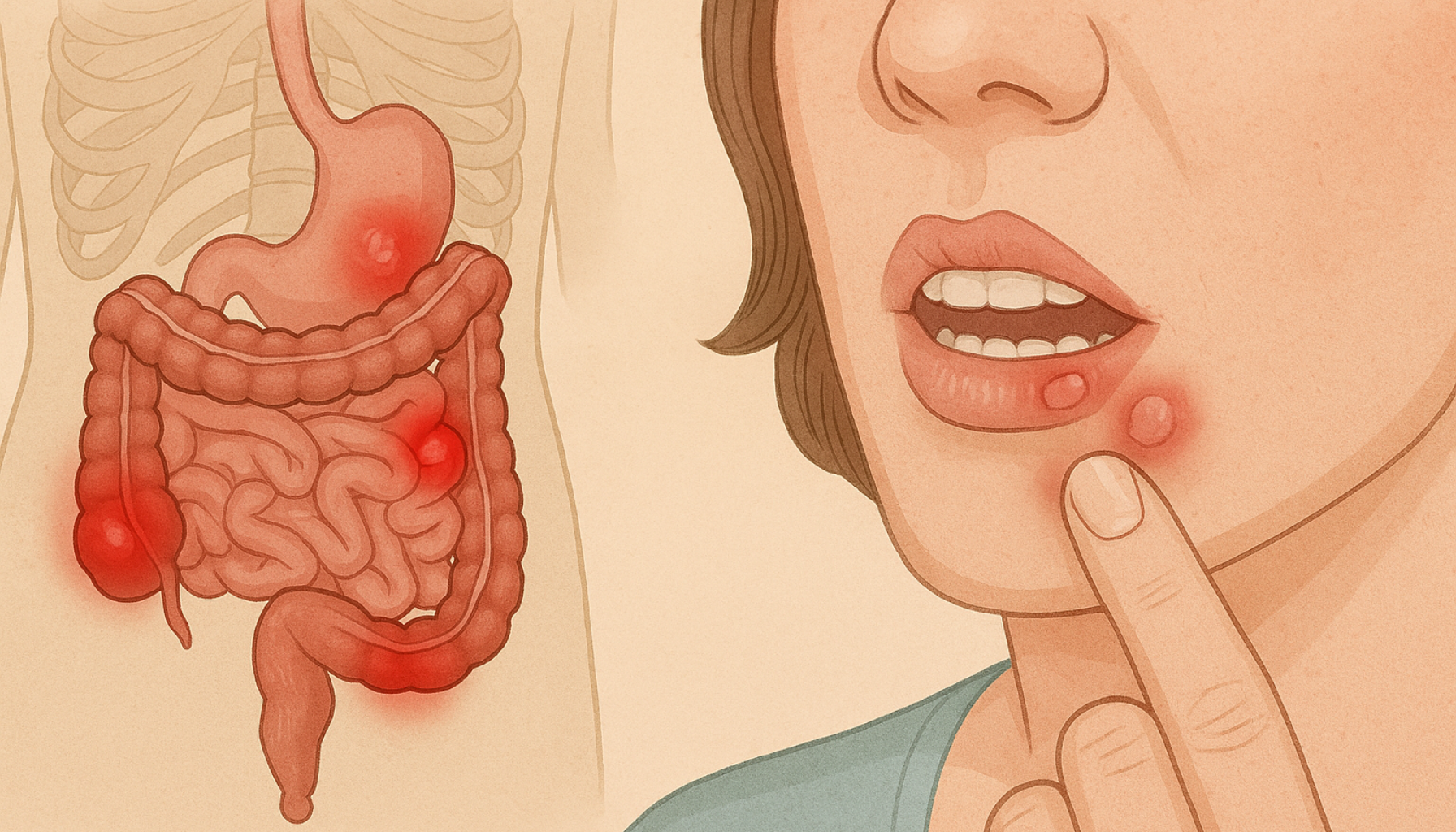 Crohns sykdom: Når tarmsykdom påvirker munnen Crohns sykdom: Når tarmsykdom påvirker munnen