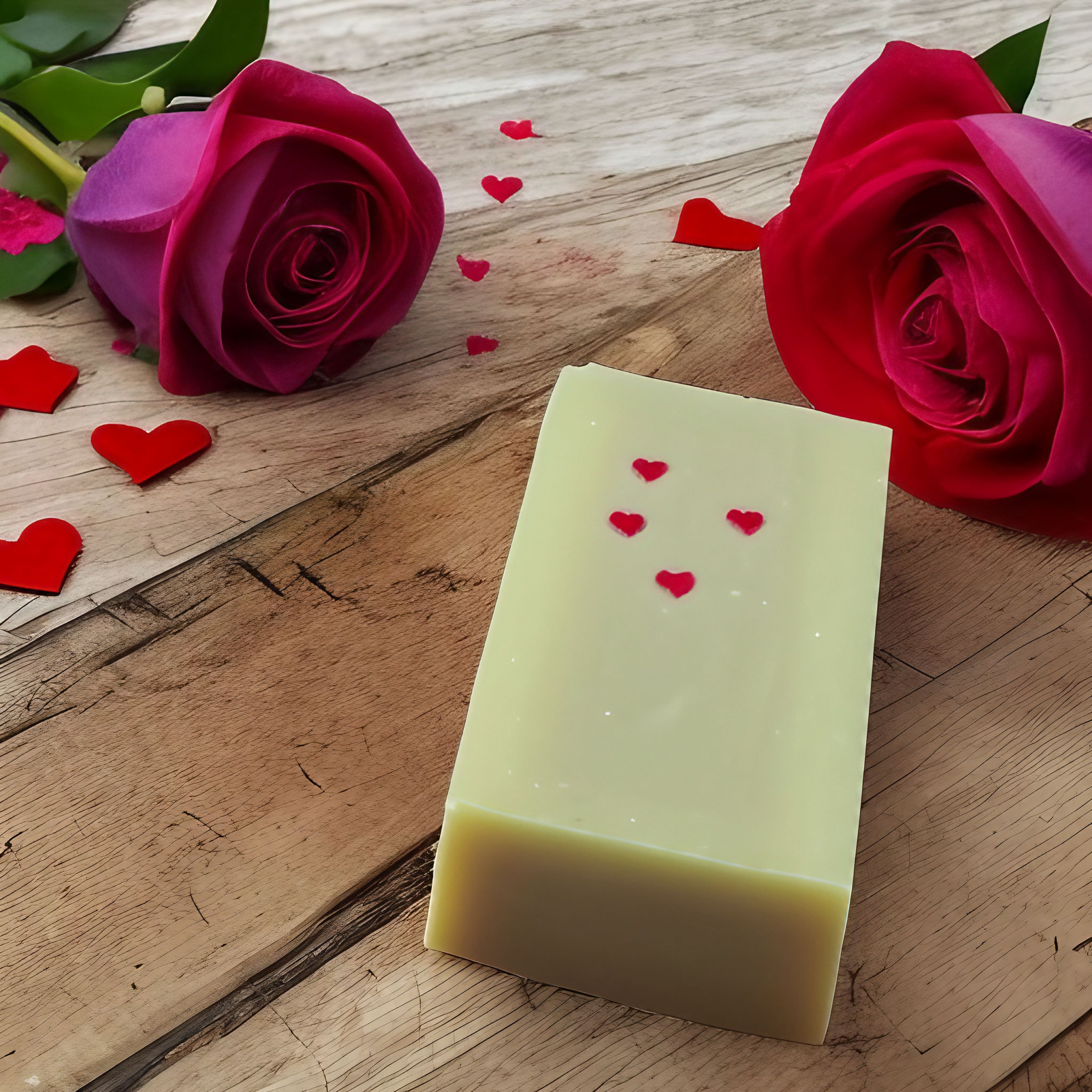 love-themed soap bar as nice gifts for friends and family to receive on Valentine's Day