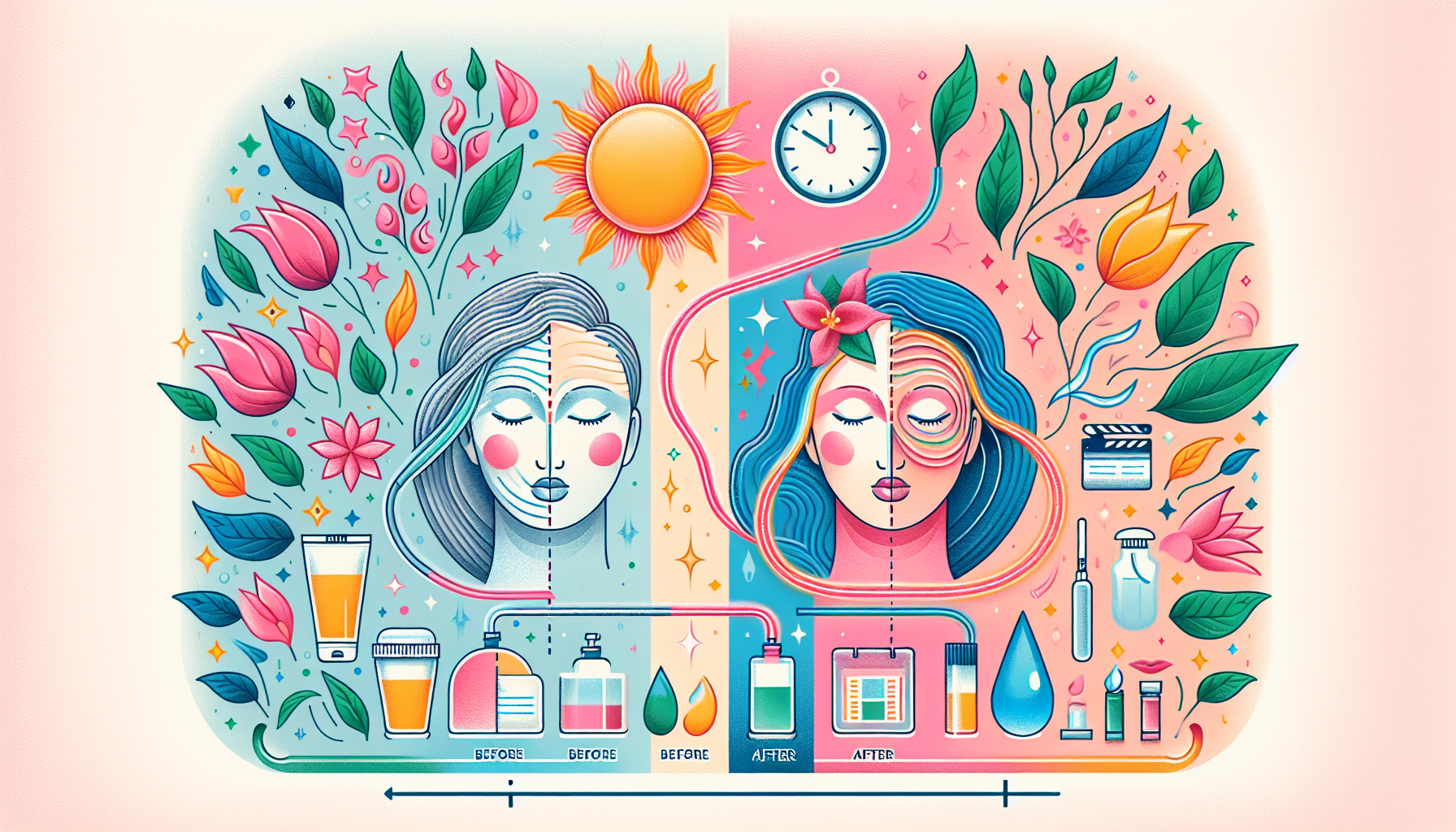 Illustration demonstrating the duration and maintenance of RHA filler results.