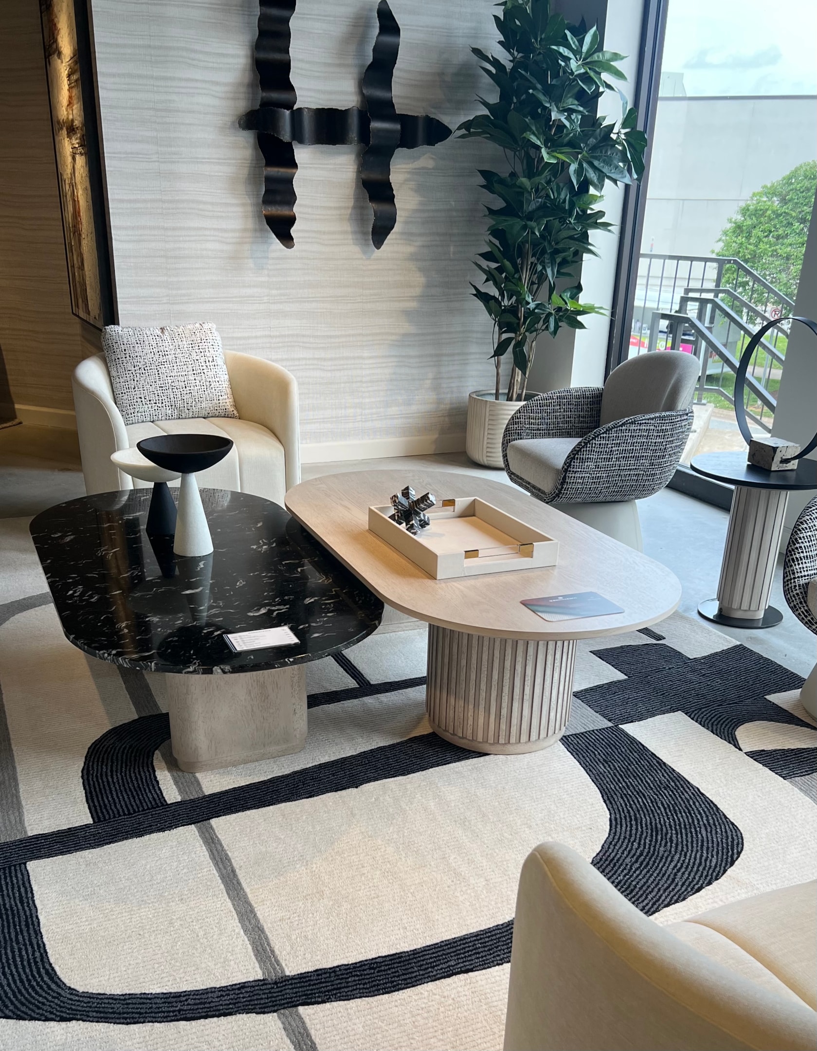 Adriana Hoyos showroom at High Point Market