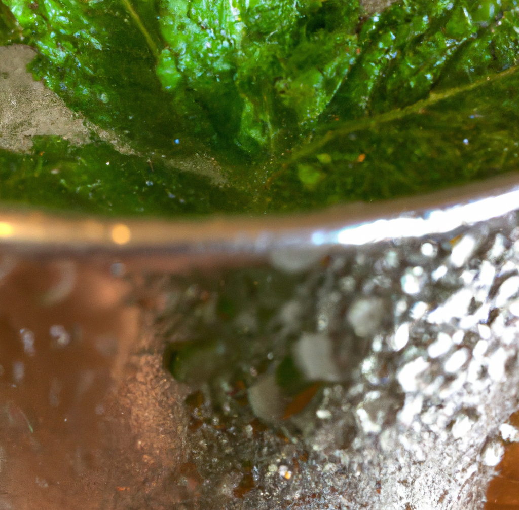 Copper Mug Condensation.