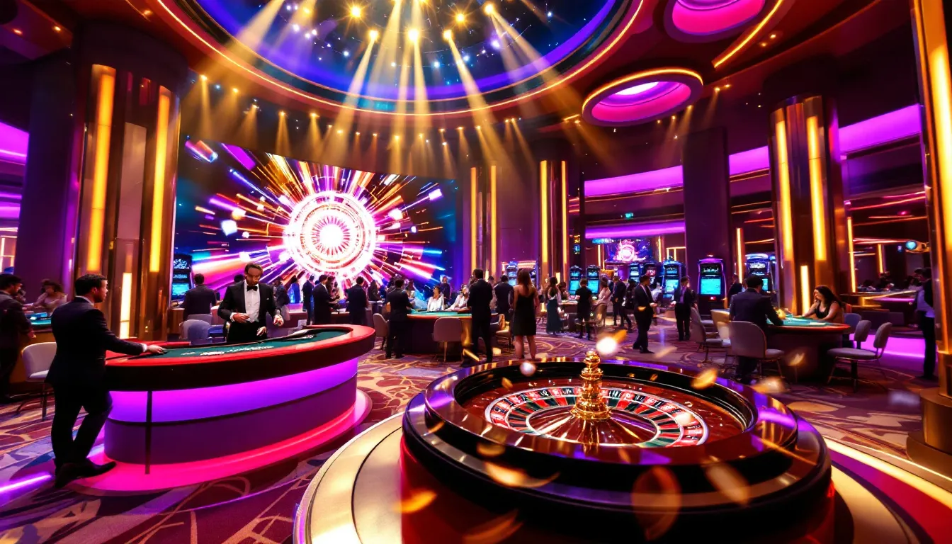 Casinò live: l'esperienza del gioco dal vivo con giochi come roulette e blackjack.