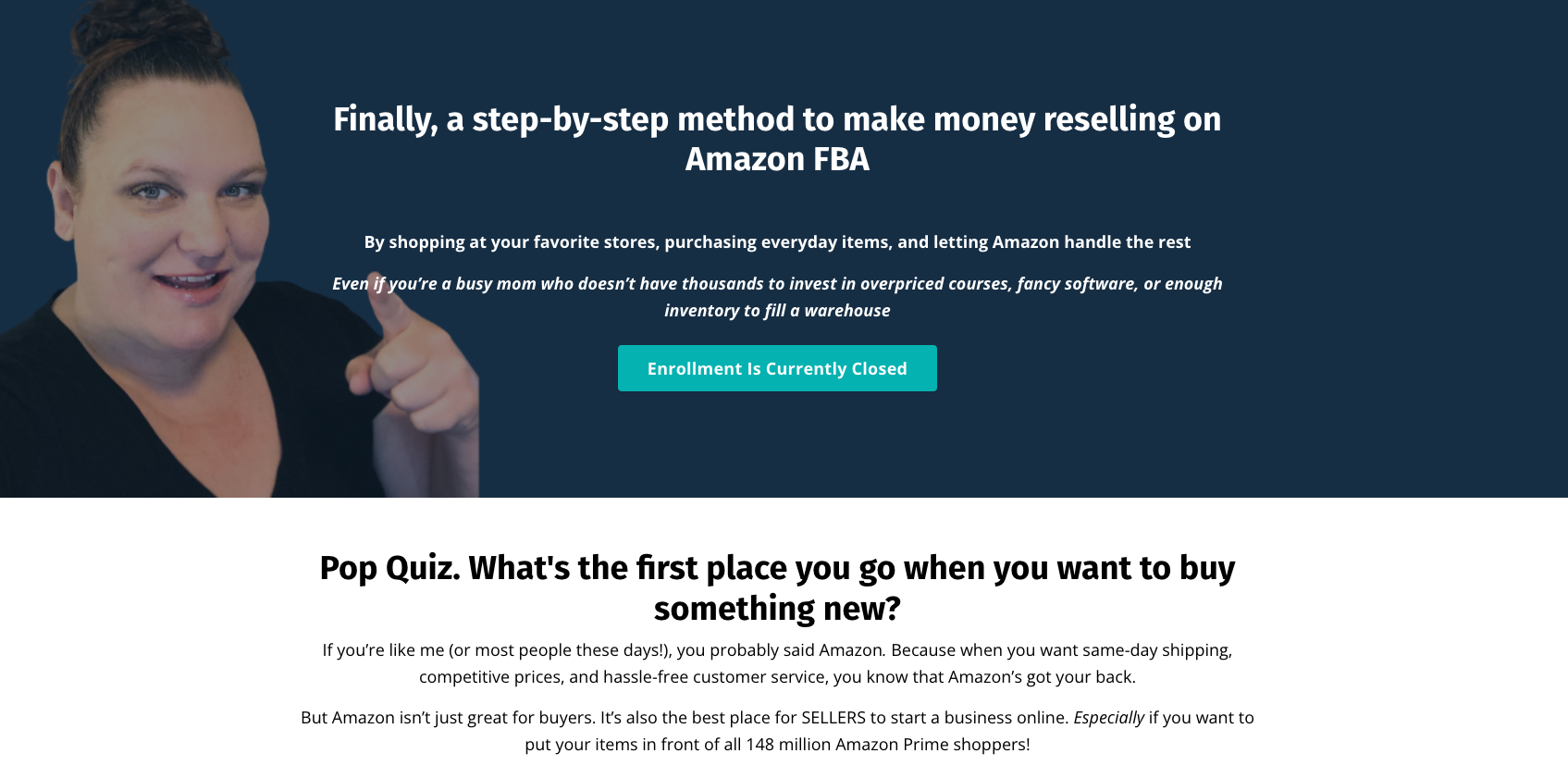 Amazon Boot Camp online business course