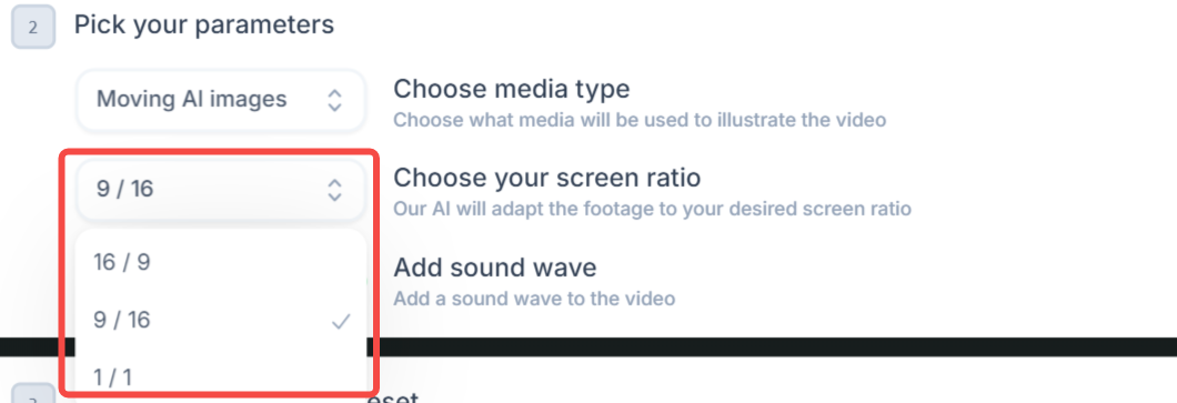 Adjust Screen Ratio