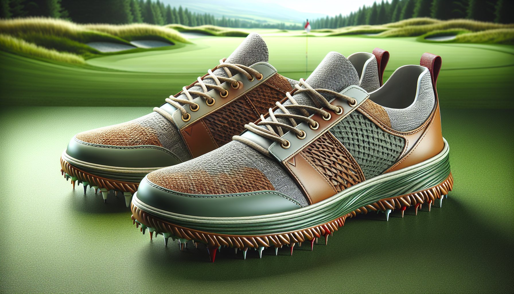 Spikeless golf shoes for casual golfers