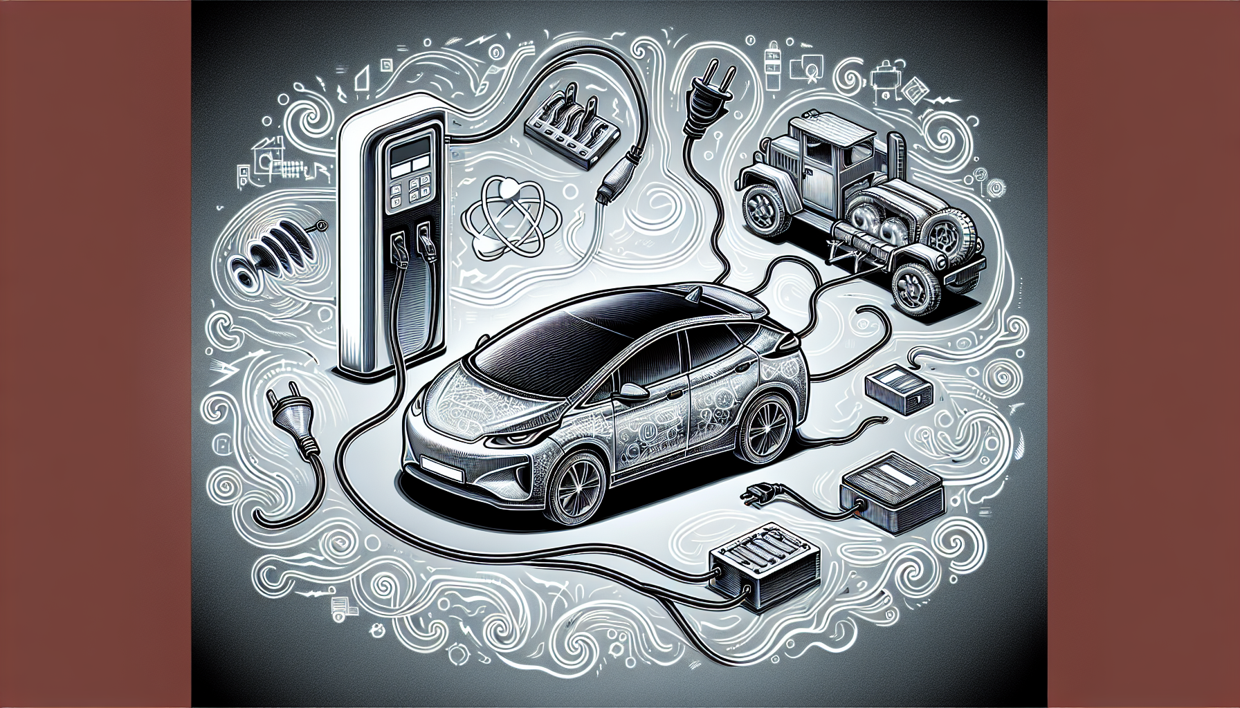 Illustration of factors affecting EV charging speed