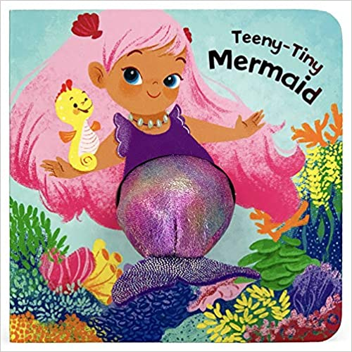 Your toddler will love this finger puppet mermaid book! Image of Teeny Tiny Mermaid Book Cover