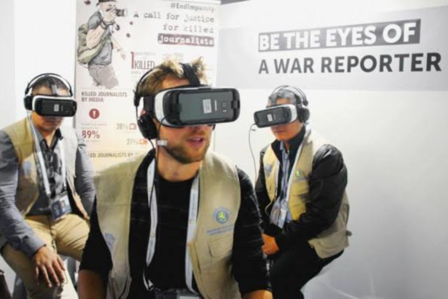 Jurnalistik berbasis VR untuk pemberitaan perang 