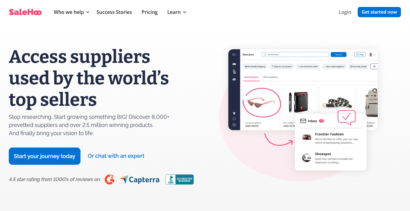 saving time for dropshippers with salehoo inventory tools