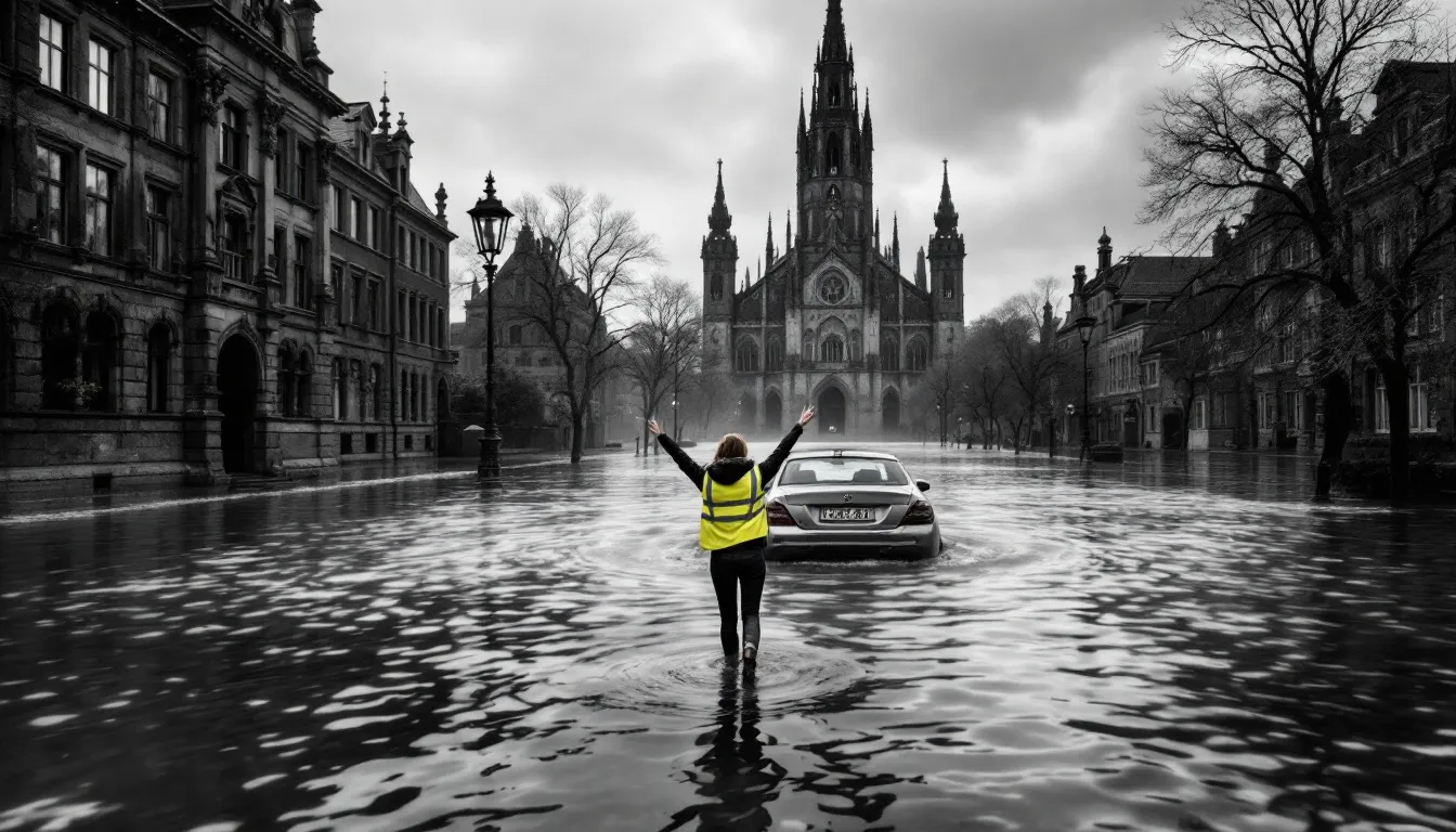 Hochwasserwarnungen und Alarmstufen in Dresden.