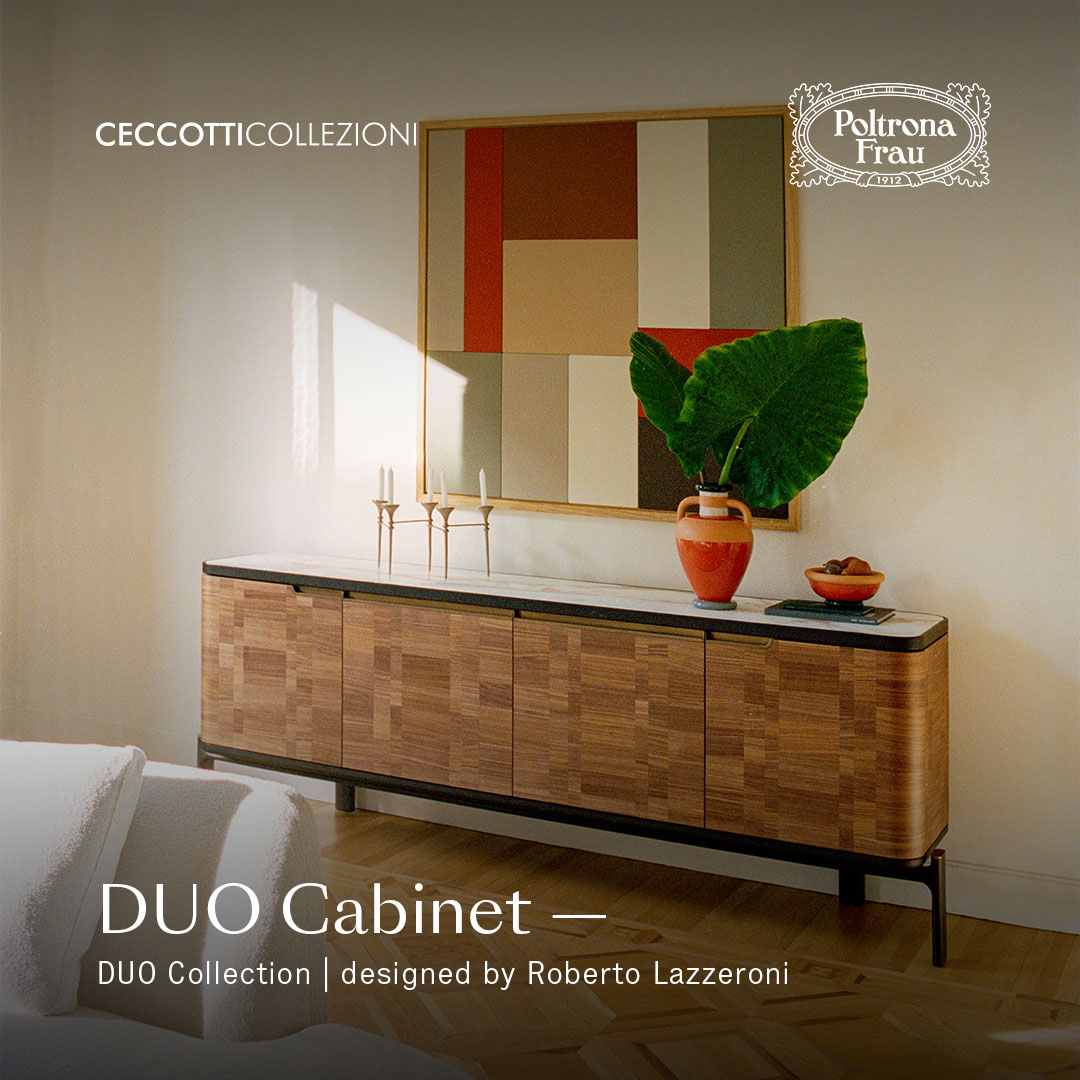 Ceccotti Collezioni DUO Cabinet by Poltrona Frau