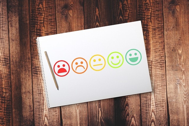 smileys, customer satisfaction, review, feedback, survey, evaluation, icon, idea, concept, service, poll, opinion, experience, rating, notepad, pencil, flat lay, review, feedback, feedback, feedback, survey, survey, survey, survey, survey, evaluation, evaluation