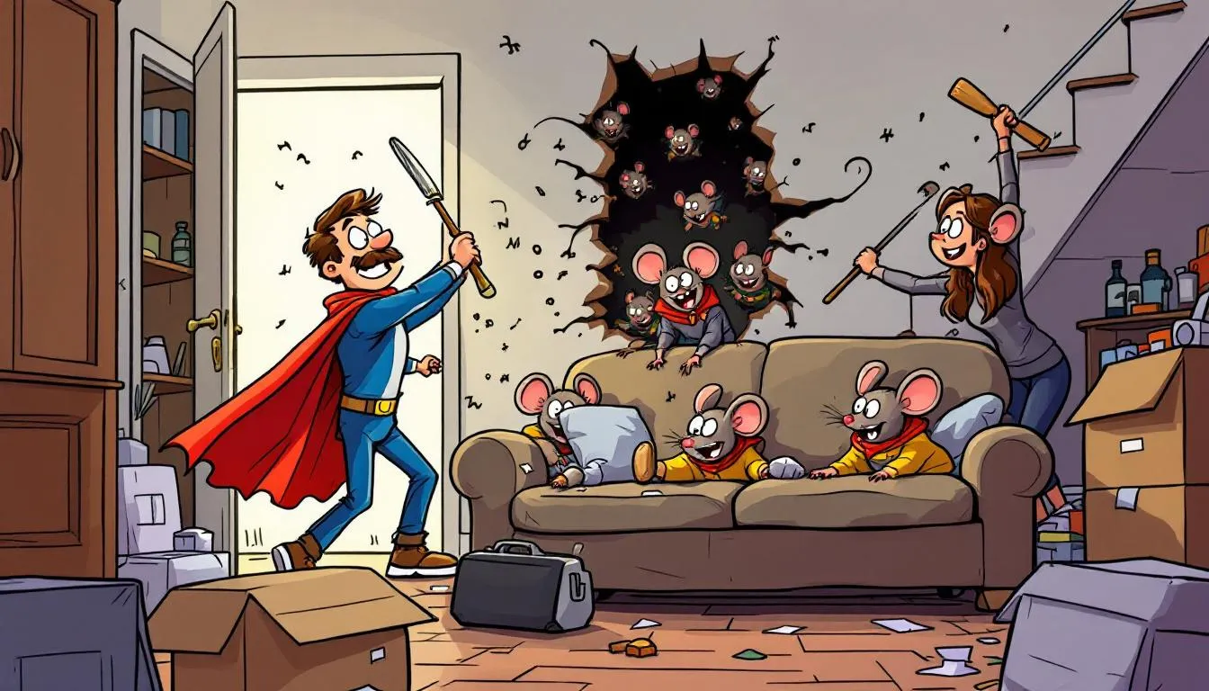 Preventing future rodent infestations by sealing entry points.