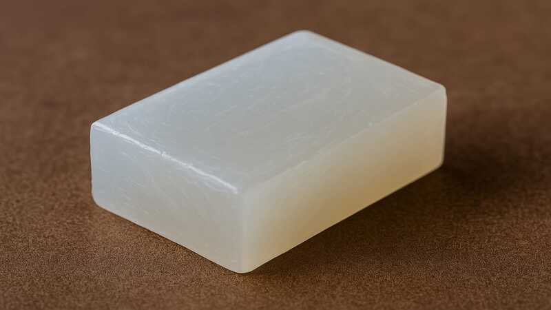 Silicone block for molding into rubber products