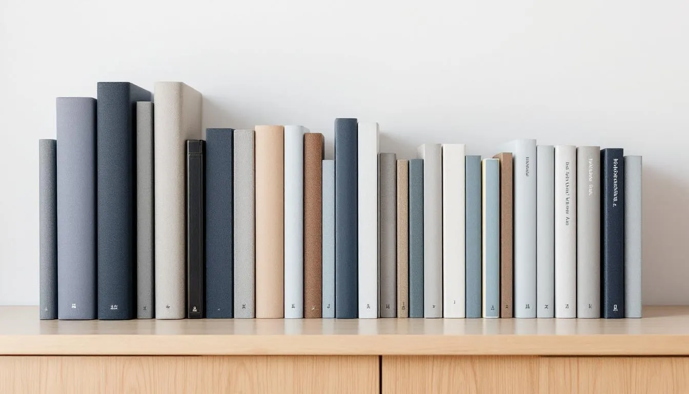 A beautifully arranged bookshelf showcasing favorite books, illustrating the best ways to display your book collection.