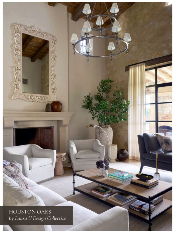The living room of our Lakeside project
