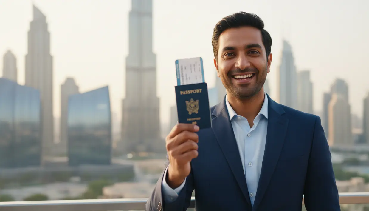 UAE Work Visa Process with Dummy Ticket Guide