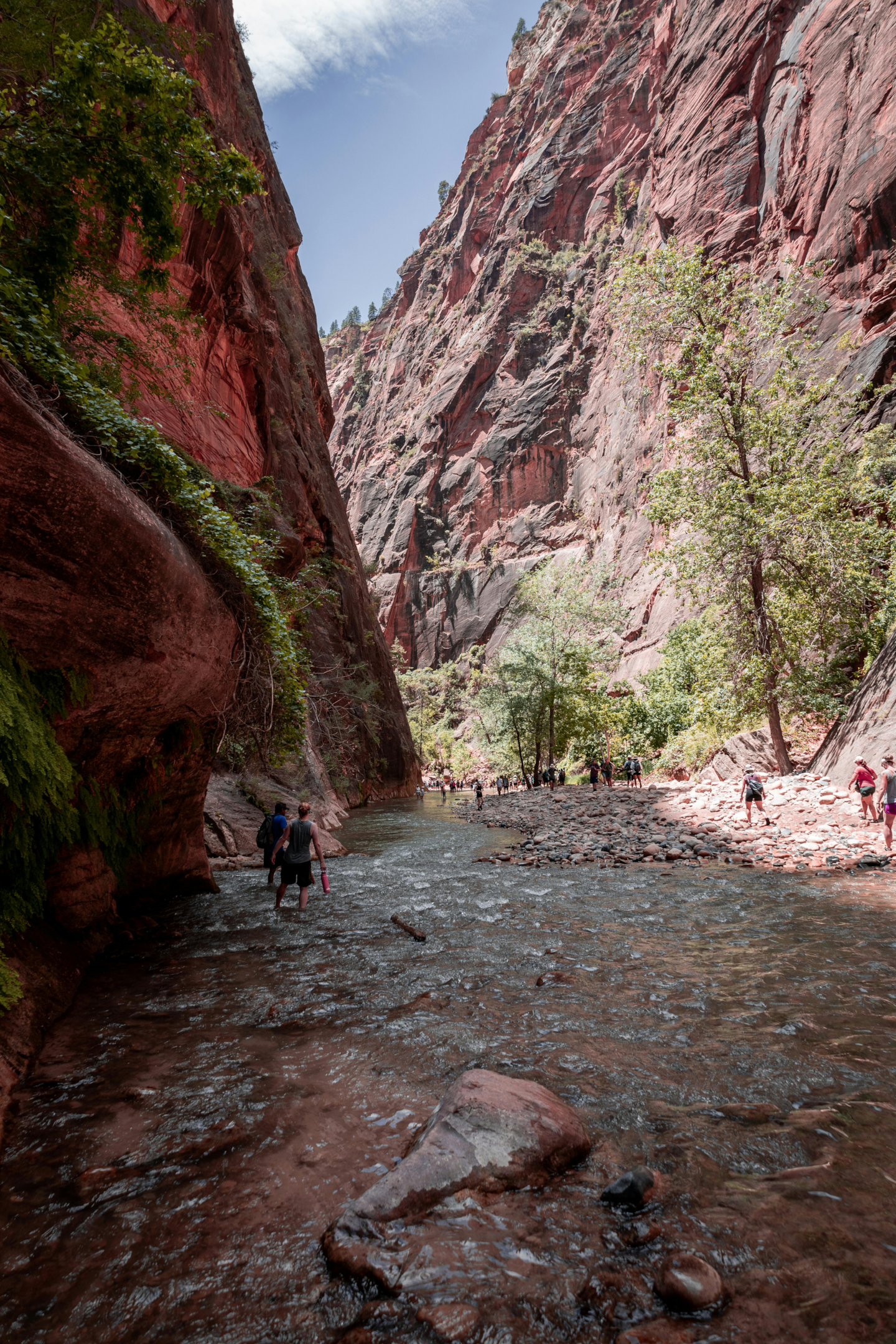 walking distance, angels landing, zion narrows, zion national park