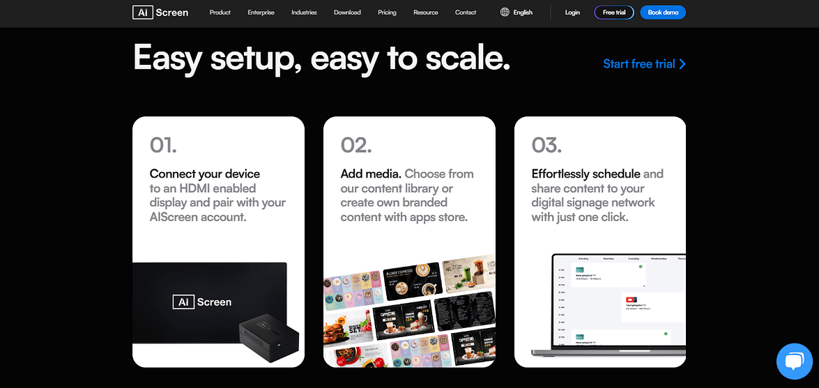 connect a display to digital signage software                                                                              free templates