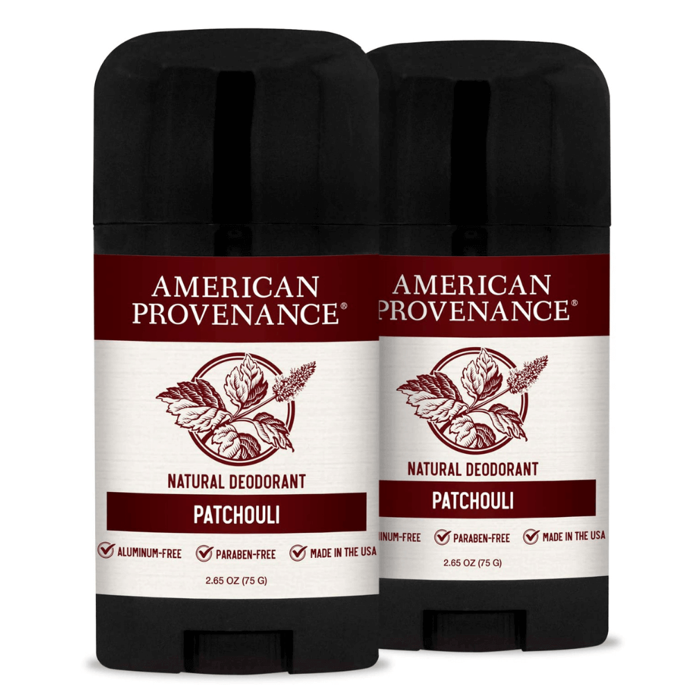 American Provenance All Natural Patchouli Deodorant for Men