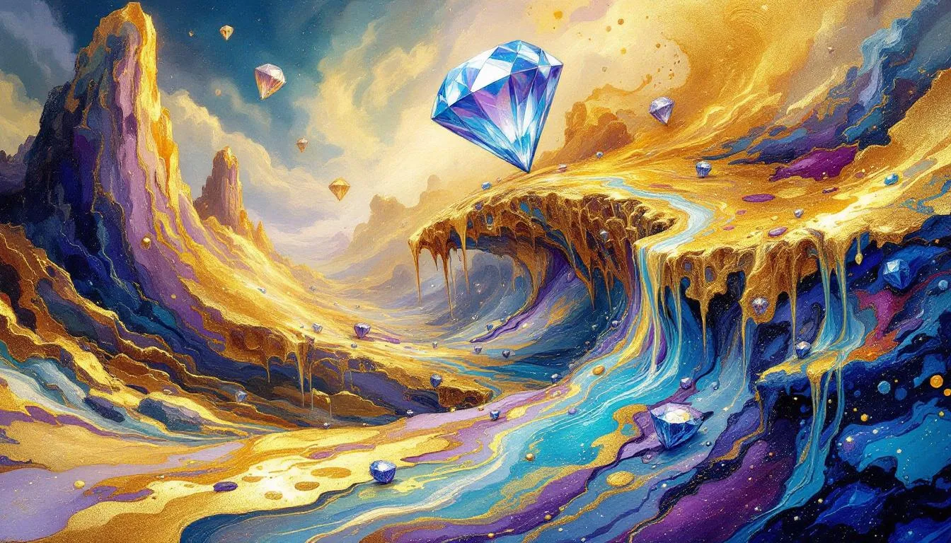 A comparison of melted diamonds and other vape options.